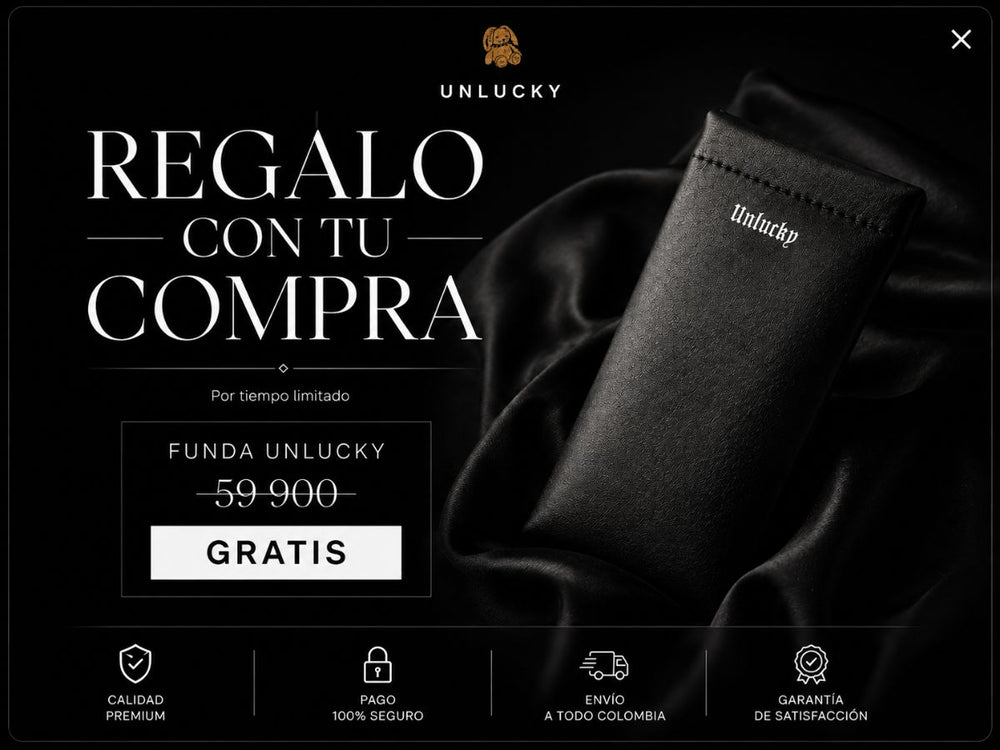 Tus gafas vienen con algo más.